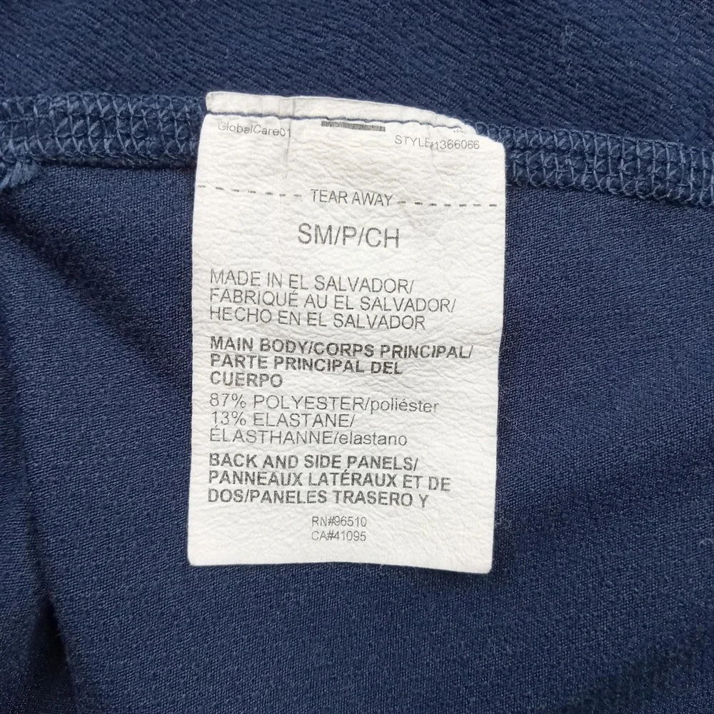 Under Armour Shirt Mens Small Navy ColdGear Fitted Mock Neck Long Sleeve Thermal